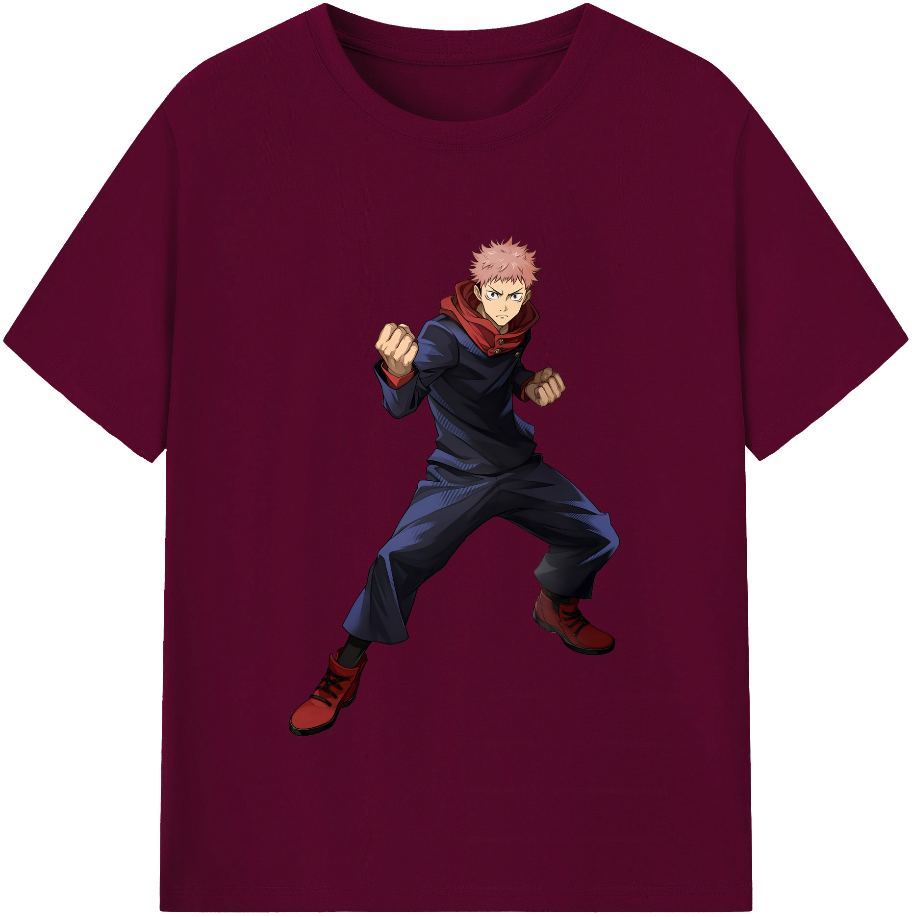 （画像用） 呪術廻戦 Jujutsu Kaisen レディースカジュアルプリントTシャツ（綿100％）